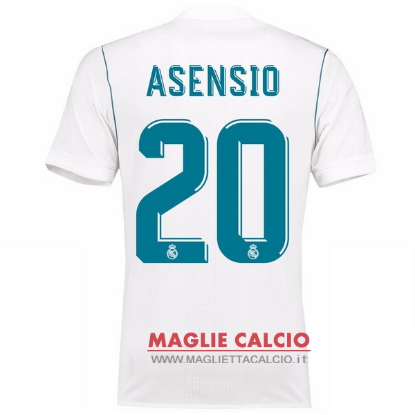 maglietta real madrid 2017-2018 asensio 20 prima